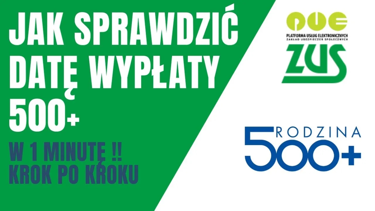 Jak sprawdzić termin wypłaty 500 plus ZUS i uniknąć opóźnień