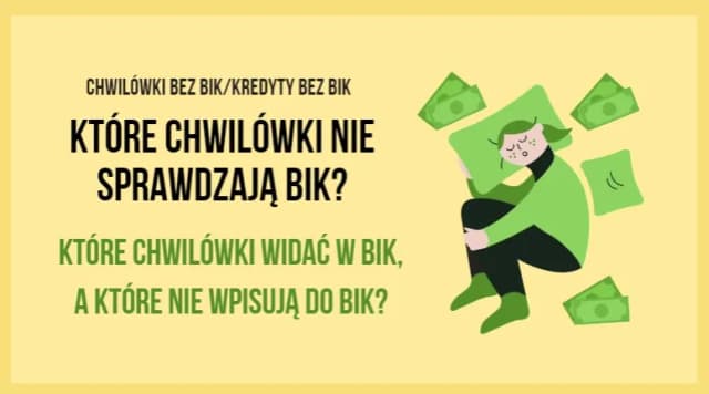 Które chwilówki nie sprawdzają BIK i jak uniknąć problemów z kredytem